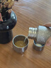 KOKUUN日本品牌高顏值純鈦保溫杯男女士便攜磁吸蓋全鈦杯子燜茶鈦杯套裝 冰花銀套裝 330ml 曬單實(shí)拍圖