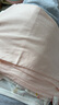 舒貝怡嬰兒衣服內(nèi)衣套裝兒童睡衣寶寶夏空調(diào)服純棉對開秋衣褲粉色100CM 曬單實(shí)拍圖