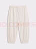 GAP女幼童2025夏季新款膠印logo防曬涼感束口褲兒童裝長褲767323 曬單實(shí)拍圖