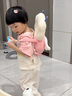 優(yōu)奇夏季新生兒衣服短袖和尚服竹纖維嬰兒夏裝薄款連體衣夏天哈衣爬服 曬單實拍圖