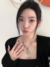 周百福和田玉彌勒佛吊墜女項(xiàng)鏈女2025新款玉佩生日七夕情人節(jié)禮物送女友 曬單實(shí)拍圖