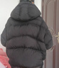 波司登（BOSIDENG）【斷碼清倉(cāng)】反季泡芙羽絨服女短款脫卸帽新國(guó)標(biāo)商場(chǎng)同款運(yùn)動(dòng)外套 【店長(zhǎng)推薦】幻夜黑-自然光8633 S 160/84A 曬單實(shí)拍圖