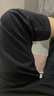 佐丹奴九分褲女裝夏季純棉梭織褲子松緊腰薄款休閑褲05424354 曬單實(shí)拍圖