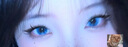 朵秀美瞳半年拋2片裝 大小直徑隱形眼鏡 夜吻維納斯 14.5mm 0度 曬單實拍圖
