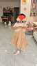巴拉巴拉童裝女童裙子2024夏裝中大童連衣裙時(shí)尚條紋假兩件潮208224111064 曬單實(shí)拍圖