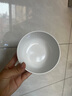 今萬(wàn)福 商用密胺直口米飯碗湯碗 快餐食堂打飯碗仿瓷餐具4.5英寸1個(gè)裝 曬單實(shí)拍圖