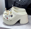 卡駱馳（crocs）人魚(yú)鞋Clog男女洞洞鞋一腳蹬沙灘鞋 CR208547-2Y2 36 曬單實(shí)拍圖