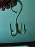 衣柜衣帽掛鉤四爪掛鉤可旋轉(zhuǎn)衣架家用臥室領(lǐng)帶包包收納鉤北歐風(fēng) 白黃粉藍(lán)顏色隨機 2個掛鉤加2個四爪一套裝 曬單實拍圖