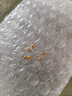 吾皇老金黃金小金珠純金足金999古法手鏈小金珠手串DIY配件散珠投資收藏 約0.09g 曬單實(shí)拍圖