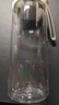 無(wú)印良品（MUJI）共聚酯 便攜水杯高顏值透明水杯運(yùn)動(dòng)水杯 透明 550ml 曬單實(shí)拍圖