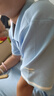 李寧童裝兒童連衣裙女小大童冰感吸濕排汗學(xué)院風(fēng)運動(dòng)裙子140YSKV082-1 曬單實(shí)拍圖