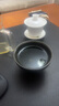 一品工坊超薄胎三才蓋碗單個(gè)高檔泡工夫茶潮州骨瓷茶具家用白瓷馬蹄茶碗杯 大號馬蹄蓋碗140（蓋下110cc） 曬單實(shí)拍圖