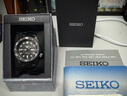 精工（SEIKO）5號(hào)水鬼系列彩水鬼機(jī)械夜光100米防水運(yùn)動(dòng)潮流男表七夕送禮 神秘黑盤SRPD65K1 曬單實(shí)拍圖