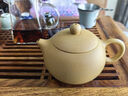 玉頤閣謝師禮宜興紫砂茶壺純手工紫砂壺茶具泡茶泡茶原礦紫砂巧西施 黃金段 255ml 曬單實拍圖