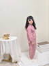 G.DUCKKIDS小黃鴨女童秋裝套裝2025新款洋氣兒童牛仔外套套裝春秋薄款兩件套 粉色 110 建議4~5歲【100-110cm】cm 曬單實拍圖