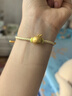 周大福chiikawa聯(lián)名吉伊卡哇哈奇喵烏薩奇足金轉(zhuǎn)運(yùn)珠吊墜配繩【可選】 R37553 烏薩奇 曬單實(shí)拍圖