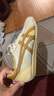 Onitsuka Tiger鬼塚虎RUNSPARK秋冬男女款輕便復古運動(dòng)鞋休閑鞋 米色/黃色 38 曬單實(shí)拍圖