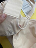 全棉時代哺乳文胸孕婦內衣孕產(chǎn)無縫軟支撐肩開扣文胸L/C80 奶油膚 曬單實拍圖