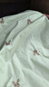 孕婦裝夏裝連衣裙時(shí)尚款夏季套裝2025新款夏天短袖上衣純棉裙子女 果綠色裙+膚色安全褲 M【建議100-120斤】 曬單實(shí)拍圖