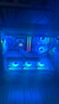 微星（MSI）PAG M100L碉堡無立柱海景房機箱臺式機電腦主機支持360水冷電競游戲MATX全側(cè)透機箱 白色+無限鏡ARGB風(fēng)扇【1正5反】 曬單實拍圖