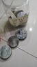圣栩胖東來(lái)品質(zhì)玉石邊角料天l然岫巖玉冰料手鐲芯鎮(zhèn)紙象棋鐲芯毛料鐲 練手料(10個(gè)的價(jià)格) 曬單實(shí)拍圖