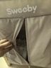史威比（Sweeby）嬰兒床收納袋嬰兒用品儲(chǔ)物袋寶寶床掛袋大容量可水洗置物袋 米白色丨大容量丨硬板支撐不塌陷 曬單實(shí)拍圖