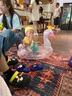 尼多熊兒童泳衣褲男童女童泳衣寶寶小童泳裝分體游泳衣3歲6歲 曬單實拍圖