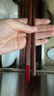樹(shù)可天然紅檀木許愿筷子套裝新款抗菌無(wú)漆蠟實(shí)木中式家用一人一雙 曬單實(shí)拍圖