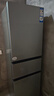 海爾（Haier）217升三門宿舍租房家用小冰箱小型抗菌凈味風(fēng)冷無霜一級(jí)能效節(jié)能BCD-217WGHC3E9S9家電國(guó)家補(bǔ)貼20% 曬單實(shí)拍圖