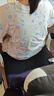 紅豆居家（Hodohome）兒童睡衣女童夏季純棉套頭家居服女孩短袖短褲空調(diào)服套裝326 165 曬單實(shí)拍圖