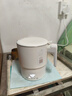 olayks立時 便攜式燒水壺 電水壺折疊不銹鋼 0.8L小型旅行恒溫折疊電熱水壺家用燒水壺保溫防干燒燒水杯 0.8L 分體式【316全鋼壺】（送收納袋） 曬單實拍圖