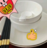 友來(lái)福陶瓷餐具碗碟套裝釉下彩碗盤(pán)套裝純白碗筷套裝喬遷禮物48頭禮盒裝 曬單實(shí)拍圖