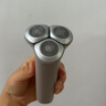 米家電動剃須刀S101【父親節(jié)禮物】小米刮胡刀18刀快速剃凈雙環(huán)刀網(wǎng)防夾須1.5小時快充 巖砂灰  曬單實拍圖