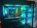 先馬（SAMA）新鏡界 matx海景房機(jī)箱臺式機(jī)黑色 雙面玻璃/可拆支柱/雙U3+Type-C/支持背插主板360水冷/新境界 曬單實拍圖