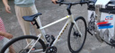 坎普（CAMP）25款 RADONX 平把鋁合金車(chē)架桶軸前叉18速公路車(chē)油壓碟剎自行車(chē) 珍珠白 18速 490碼 曬單實(shí)拍圖
