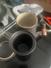 京東京造茶杯便攜式黑陶茶泡茶壺茶杯功夫茶具辦公杯隨身茶壺容量400ml 曬單實拍圖
