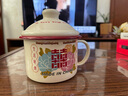 樹可搪瓷杯生日禮物懷舊老式大號加厚茶缸帶蓋超大容量杯子喝水杯復(fù)古 曬單實拍圖