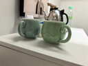 龍泉青瓷茶杯陶瓷馬克杯家用中式辦公室大容量帶蓋泡茶杯個(gè)人喝水杯子送禮 粉青-禮盒裝 曬單實(shí)拍圖
