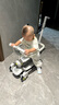 babycare兒童滑板車1-3-6歲多功能遛娃神器寶寶可坐滑滑車周歲禮物 辛德白 曬單實拍圖