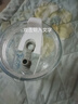 可愛小狗小貓印字雙飲口玻璃杯玻璃吸管杯帶蓋防摔耐高溫杯子 藍色小狗印字一套 480ml 1只 曬單實拍圖