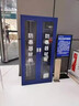 全鋼防暴器材裝備柜盾牌柜安防反恐安保頭盔鋼叉柜學(xué)校保安器材架 藍色1800*900*400器材柜 曬單實(shí)拍圖