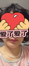 潮宏基珍珠18K金彩金項(xiàng)鏈女 心緣 XXK33700194 約40cm加尾鏈 曬單實(shí)拍圖