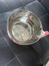 鋼米泡面碗304不銹鋼宿舍學(xué)生帶蓋可瀝水日式泡面神器食堂打飯方便面 泡面碗【瀝水款】-紅色 （帶格 曬單實(shí)拍圖