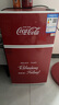 可口可樂（Coca-Cola）迷你冰箱38L壓縮機制冷冷凍冷藏小型冰箱戶外家居用品 曬單實拍圖