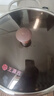 王源吉鑄鐵鍋炒菜鍋老式生鐵無涂層鐵鍋古法手工圓底炒鍋望江南32cm 曬單實(shí)拍圖