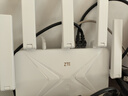 中興（ZTE）巡天BE5100無(wú)線家用wifi7路由器 自研10核芯片 千兆雙頻5顆信號(hào)放大器穿墻王游戲加速 曬單實(shí)拍圖