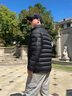 SHANSHAN杉杉短款輕薄羽絨服男秋冬百搭通勤內(nèi)搭立領防風保暖長袖外套衣服 黑色 XL 180 曬單實拍圖