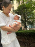 英氏嬰兒帽子新生兒7A抑菌胎帽男寶女寶帽子四季帽24新款寶寶帽子 克妮黎婭貼面帽 40cm（建議頭圍38-40cm） 曬單實(shí)拍圖