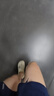 凡小如云朵泡芙洞洞鞋女2025新款夏季外穿拖鞋eva防滑厚底增高沙灘涼鞋 卡其色 38-39 （適合37-38） 曬單實(shí)拍圖