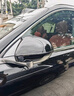 沃舟龍適用問界M8后視鏡防撞條防撞防刮花倒車鏡車門防護貼配件汽車用品 M8車門+后視鏡【鎏金黑】10件套 曬單實拍圖